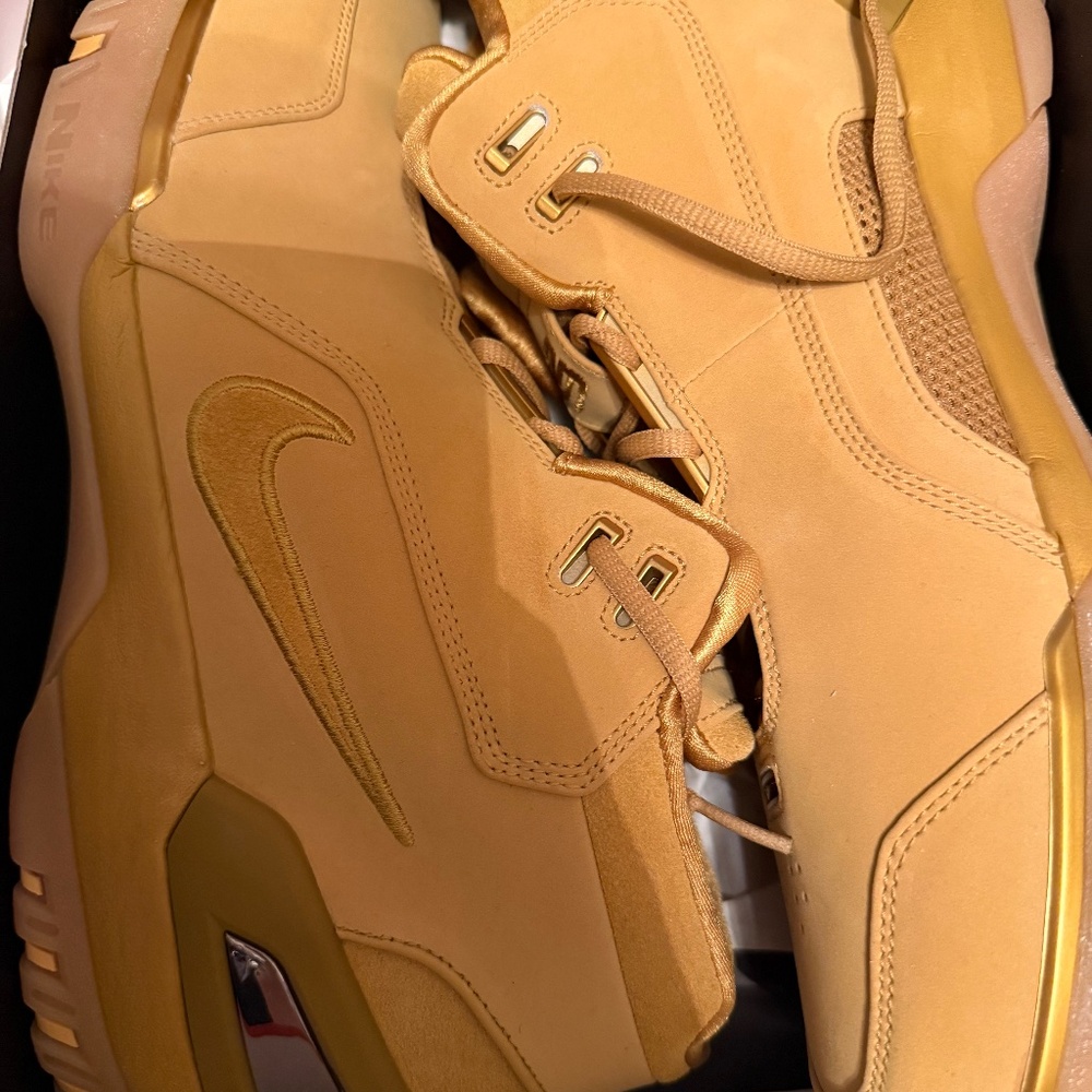 Nike Air Zoom Generation Retro QS 2018 Wheat New With Box Size 14